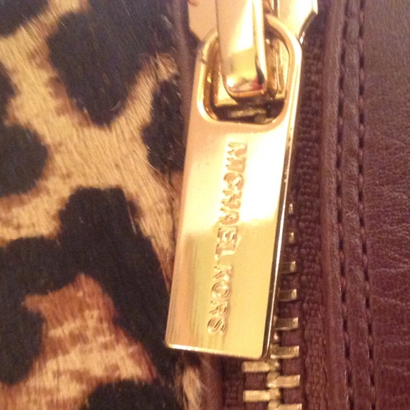 Michael Kors Silvy Brown and Leopard  Ankle Boots - Picture 8 of 8